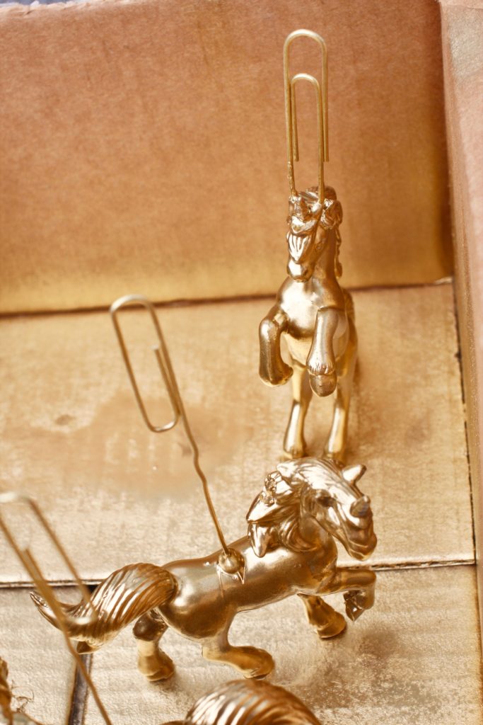 DIY Gold Unicorn Memo Holder Malia Lynn Blog