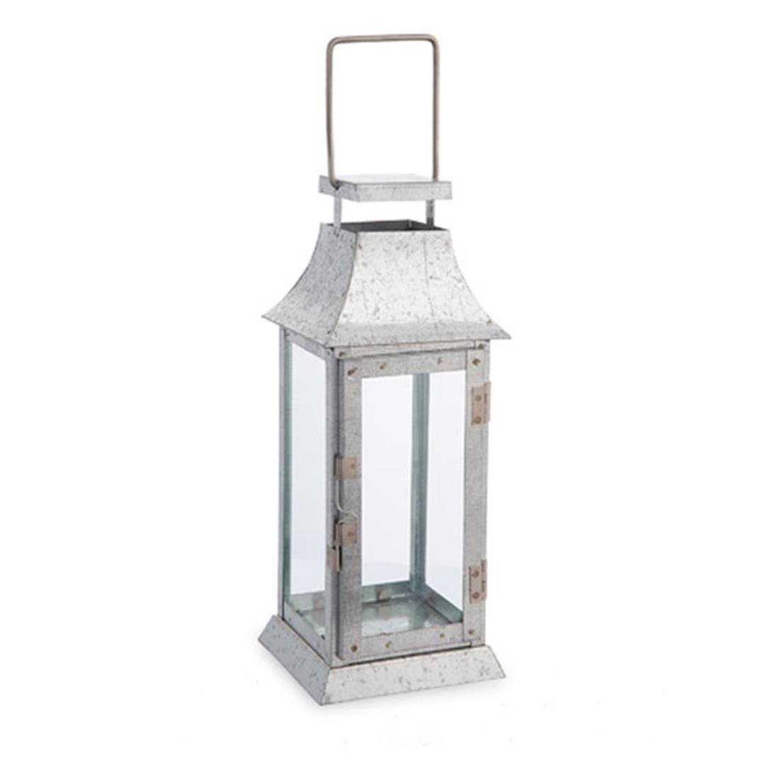 galvanized lantern