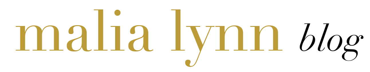 malia Lynn blog logo